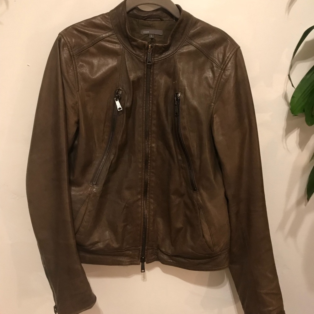 Vince Leather Jacket